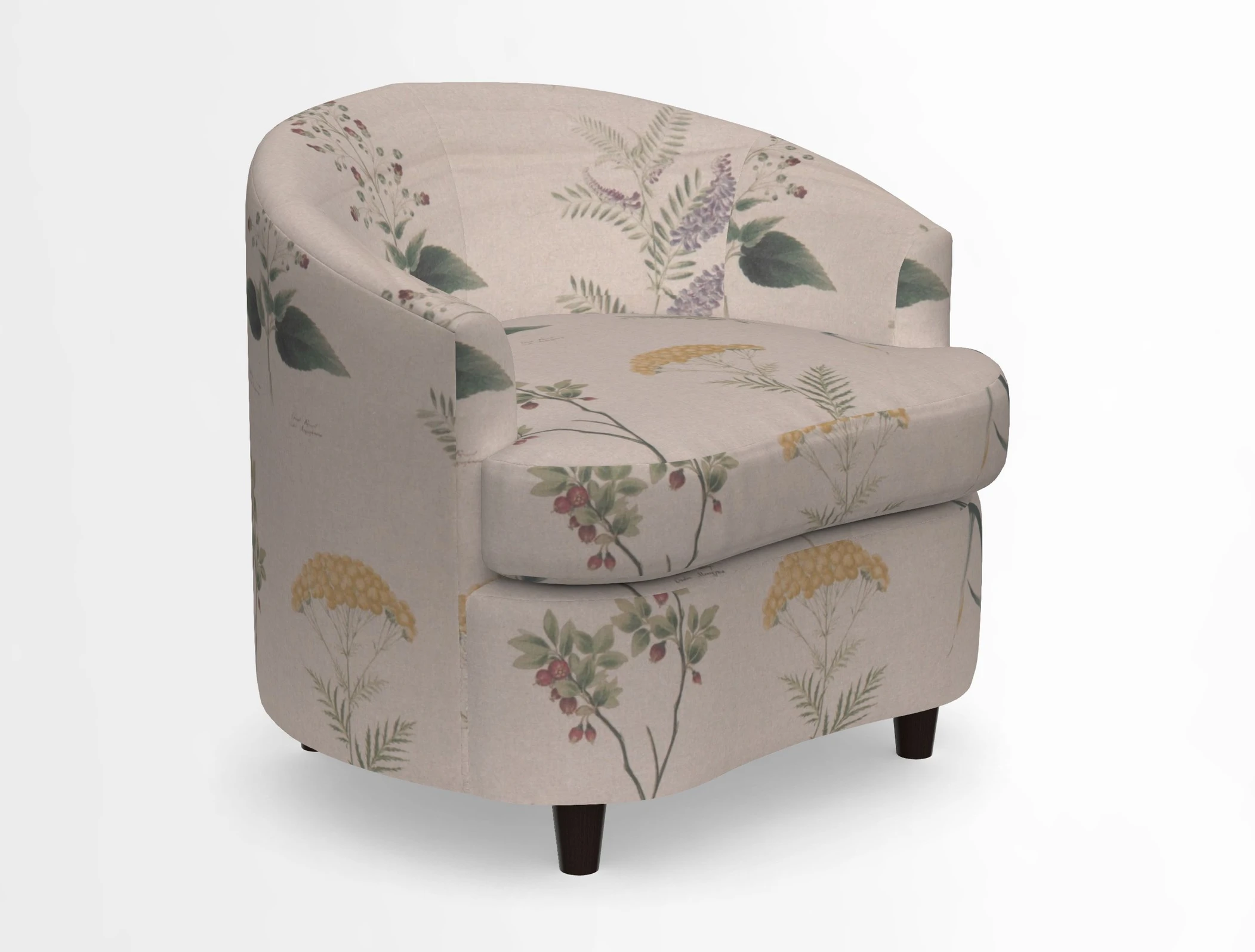 Gunton Armchair in Designers Guild Cormo Chalk
