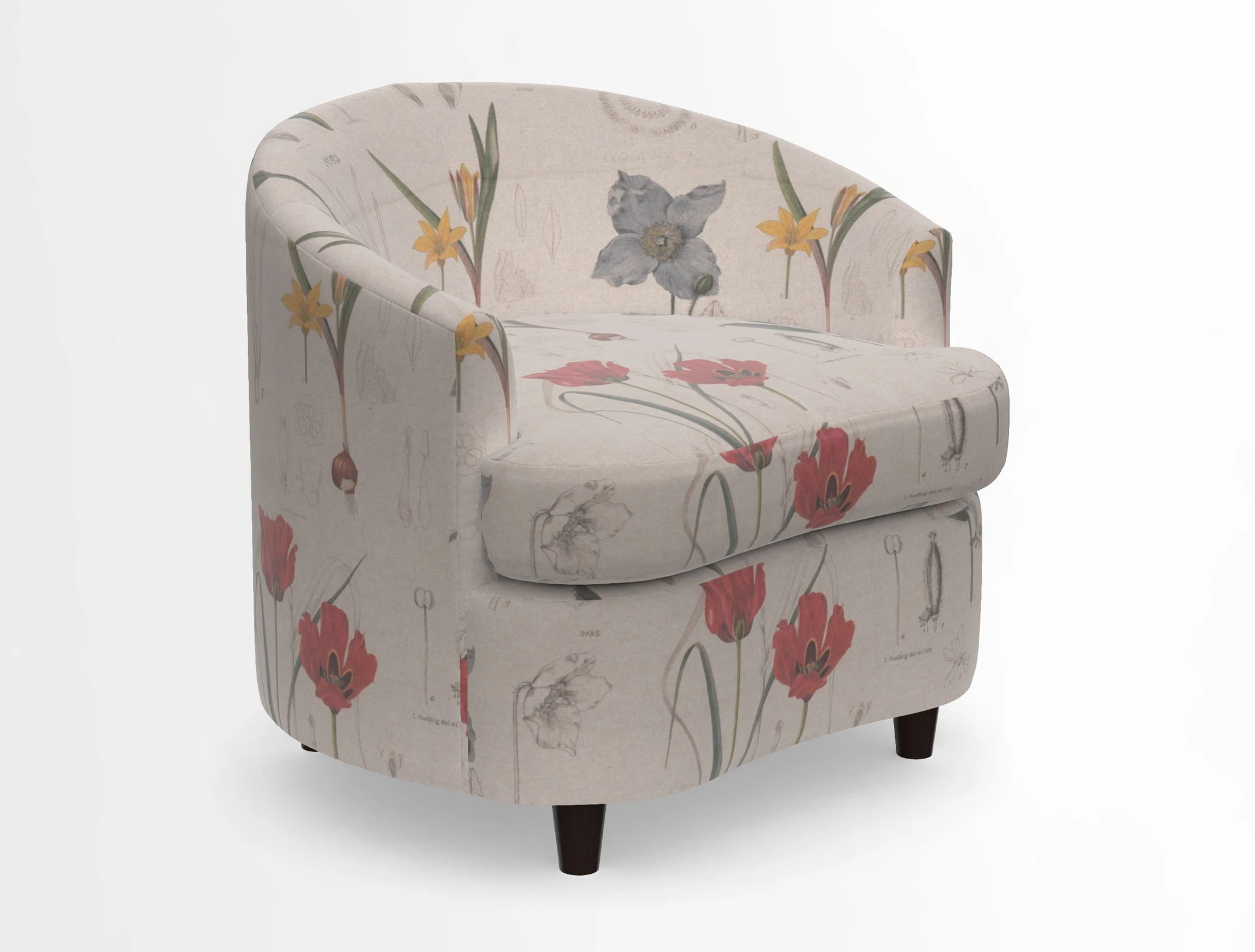 Gunton Armchair in Designers Guild Cormo Chalk