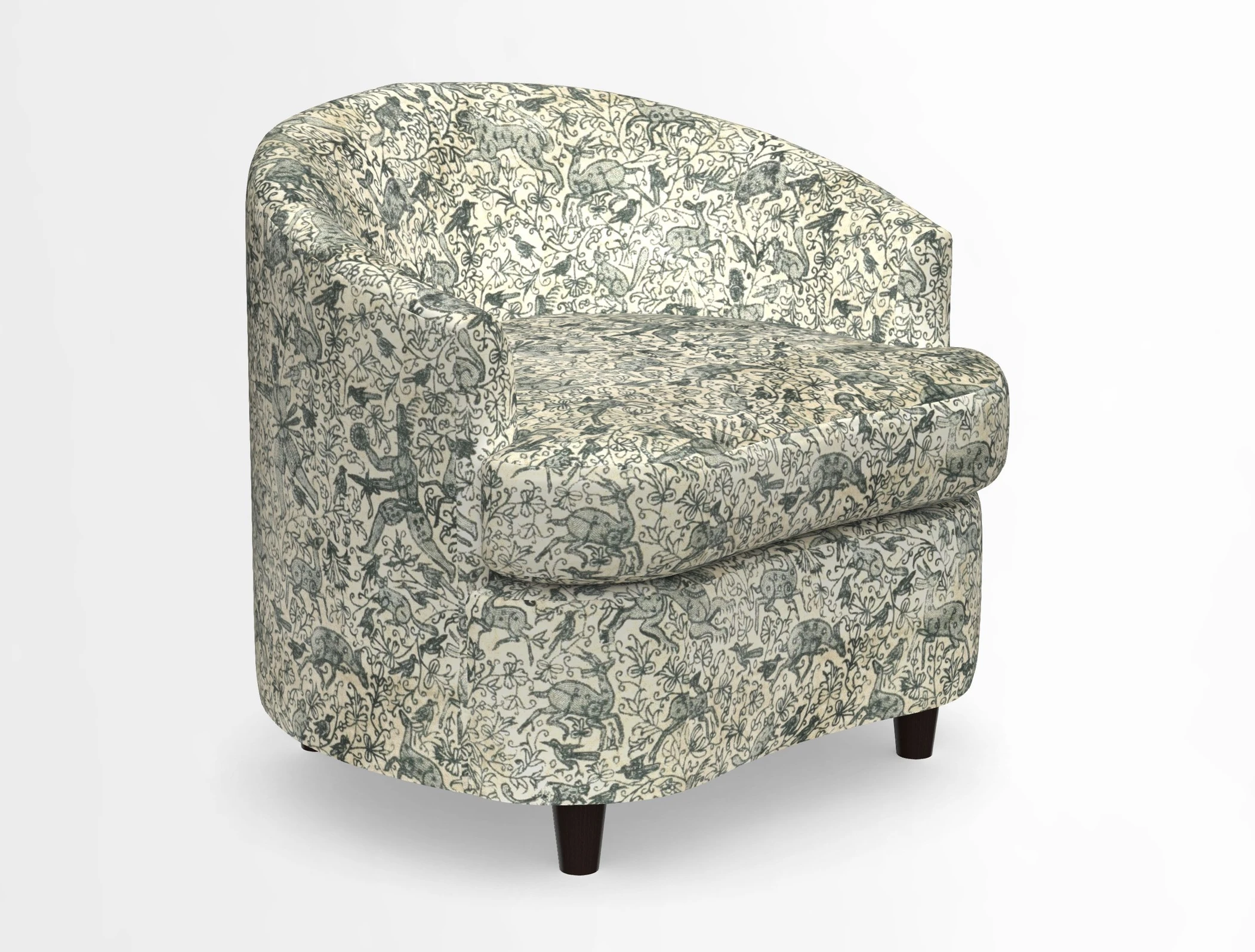 Gunton Armchair in Designers Guild Cormo Chalk