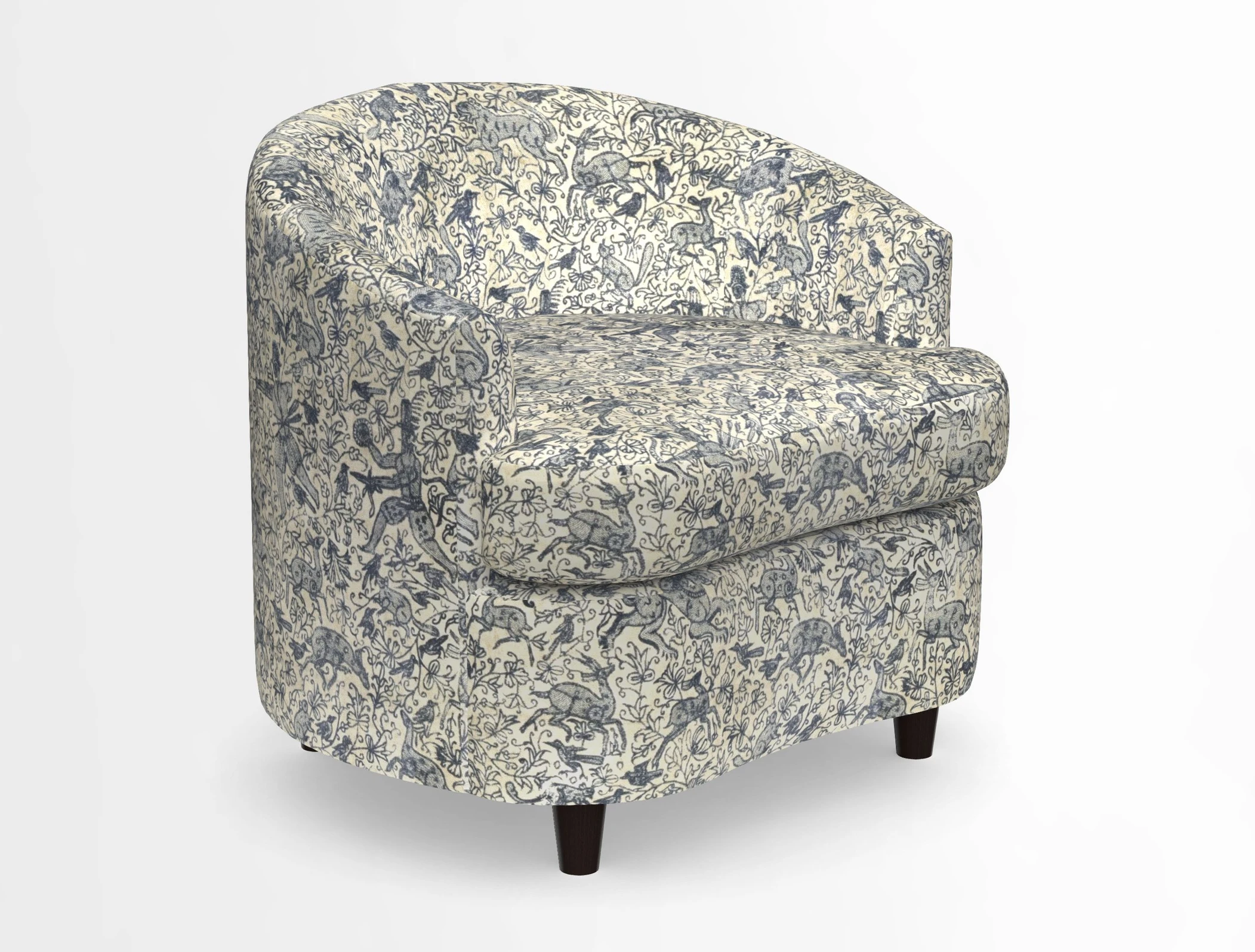 Gunton Armchair in Designers Guild Cormo Chalk