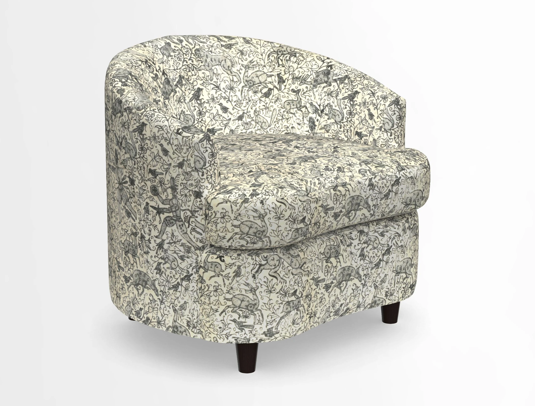Gunton Armchair in Designers Guild Cormo Chalk