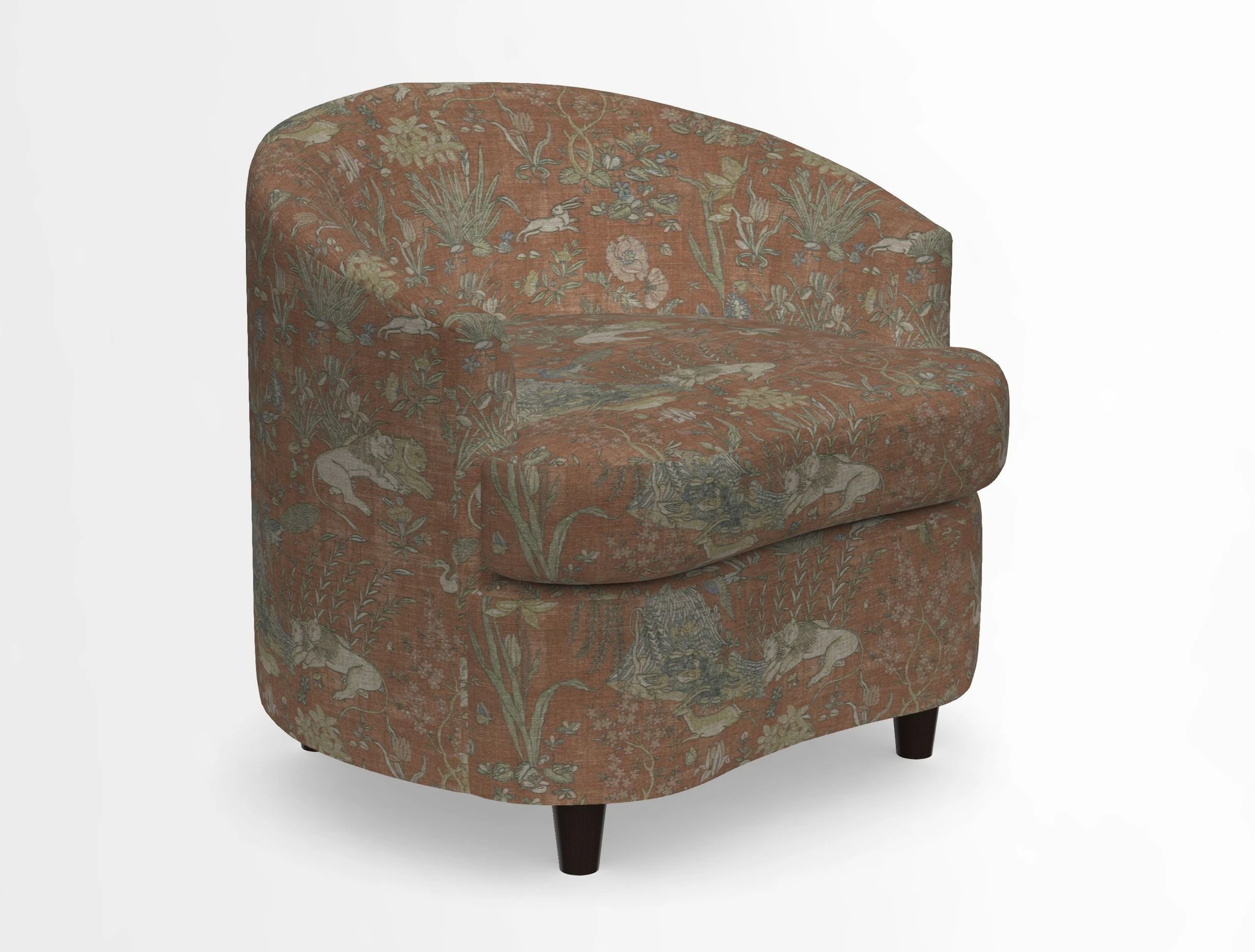 Gunton Armchair in Designers Guild Cormo Chalk