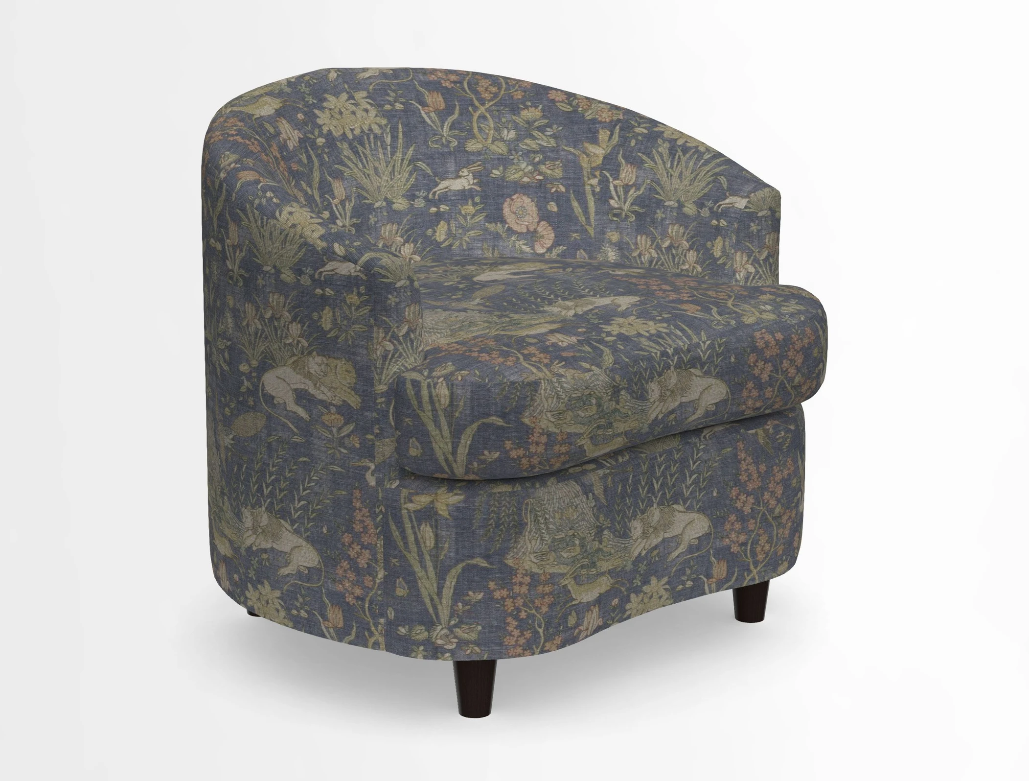 Gunton Armchair in Designers Guild Cormo Chalk
