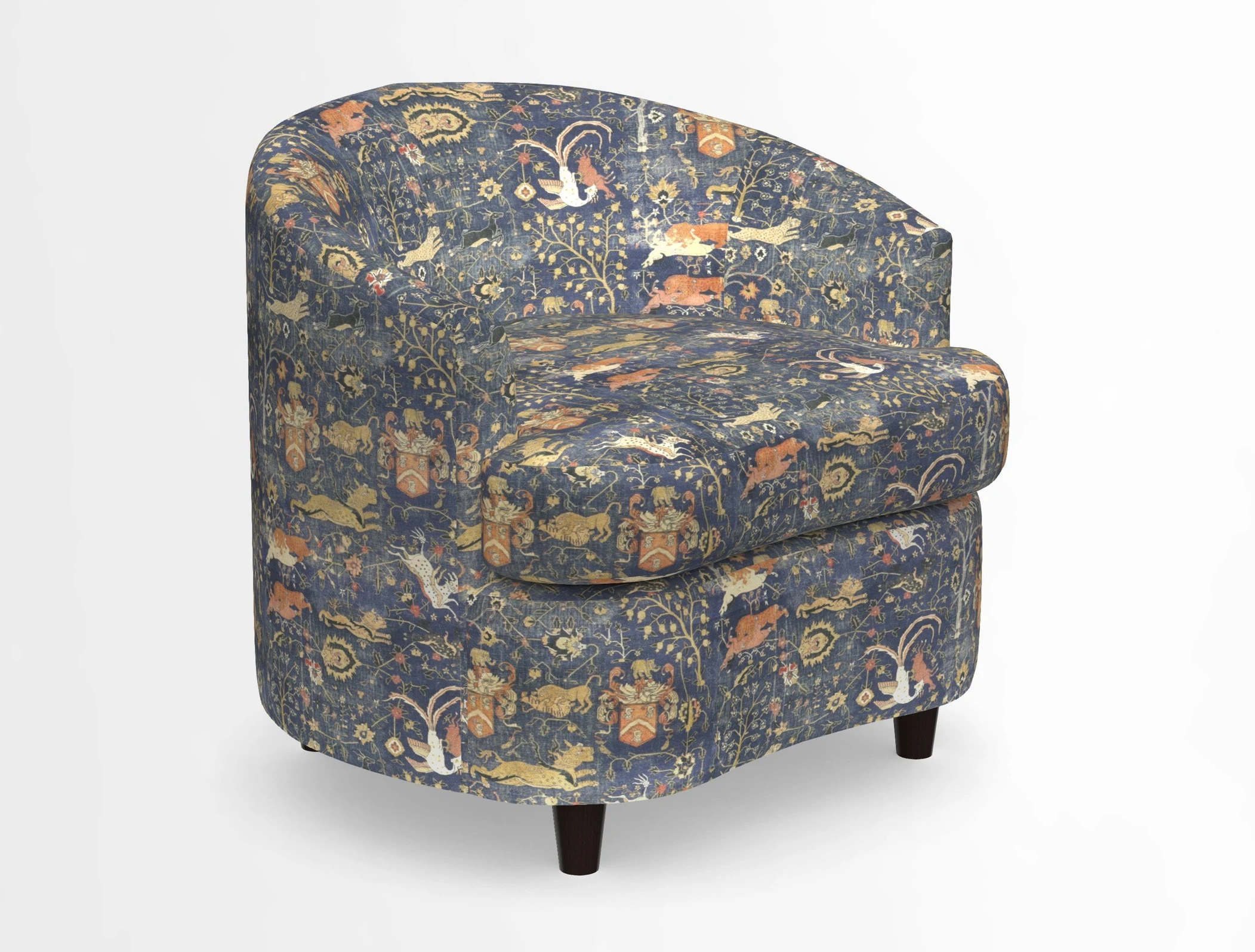 Gunton Armchair in Designers Guild Cormo Chalk