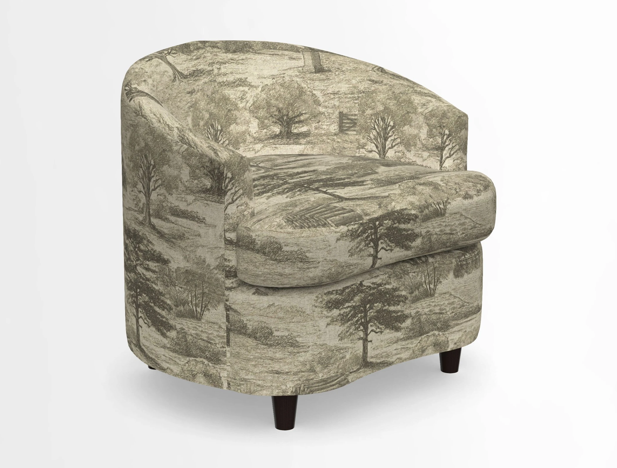 Gunton Armchair in Designers Guild Cormo Chalk