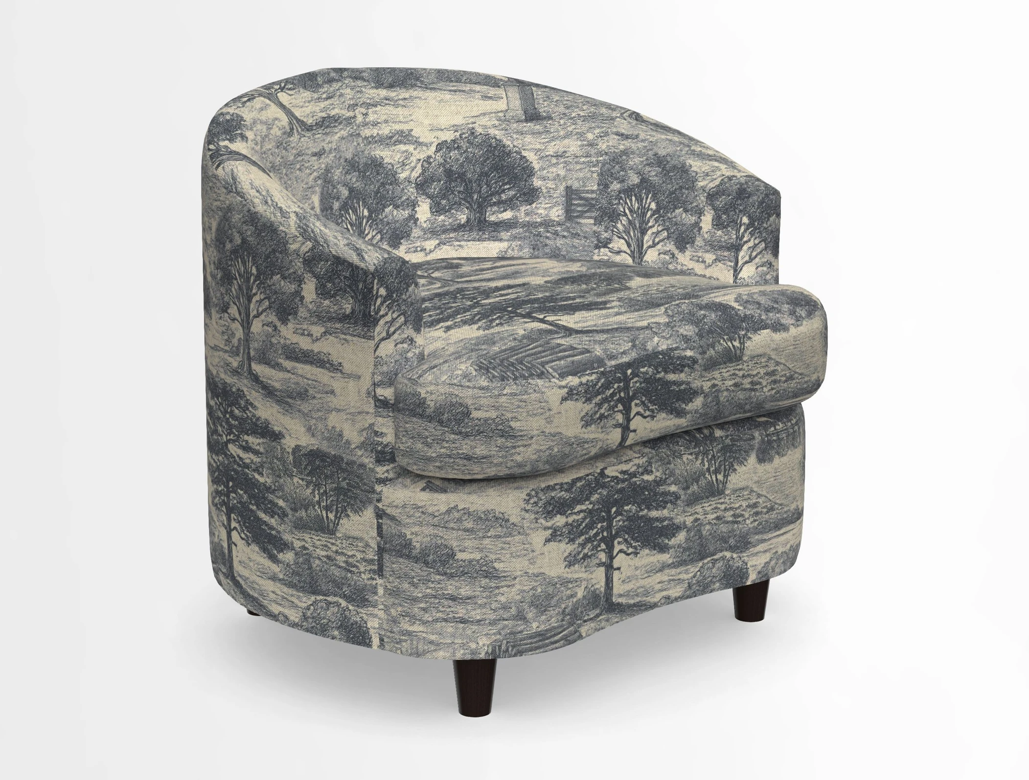 Gunton Armchair in Designers Guild Cormo Chalk