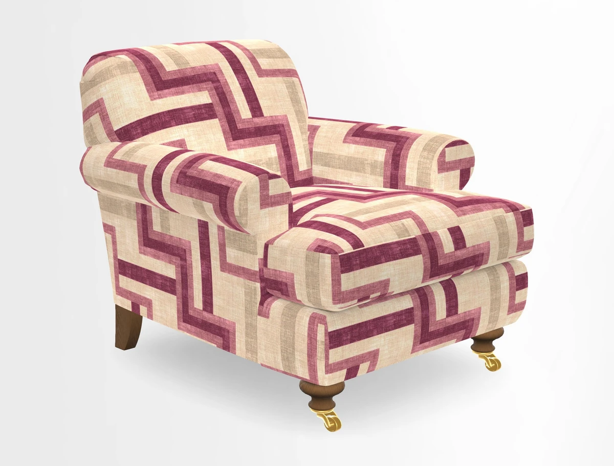 Hampton Chair in Two Tone Plain Biscuit