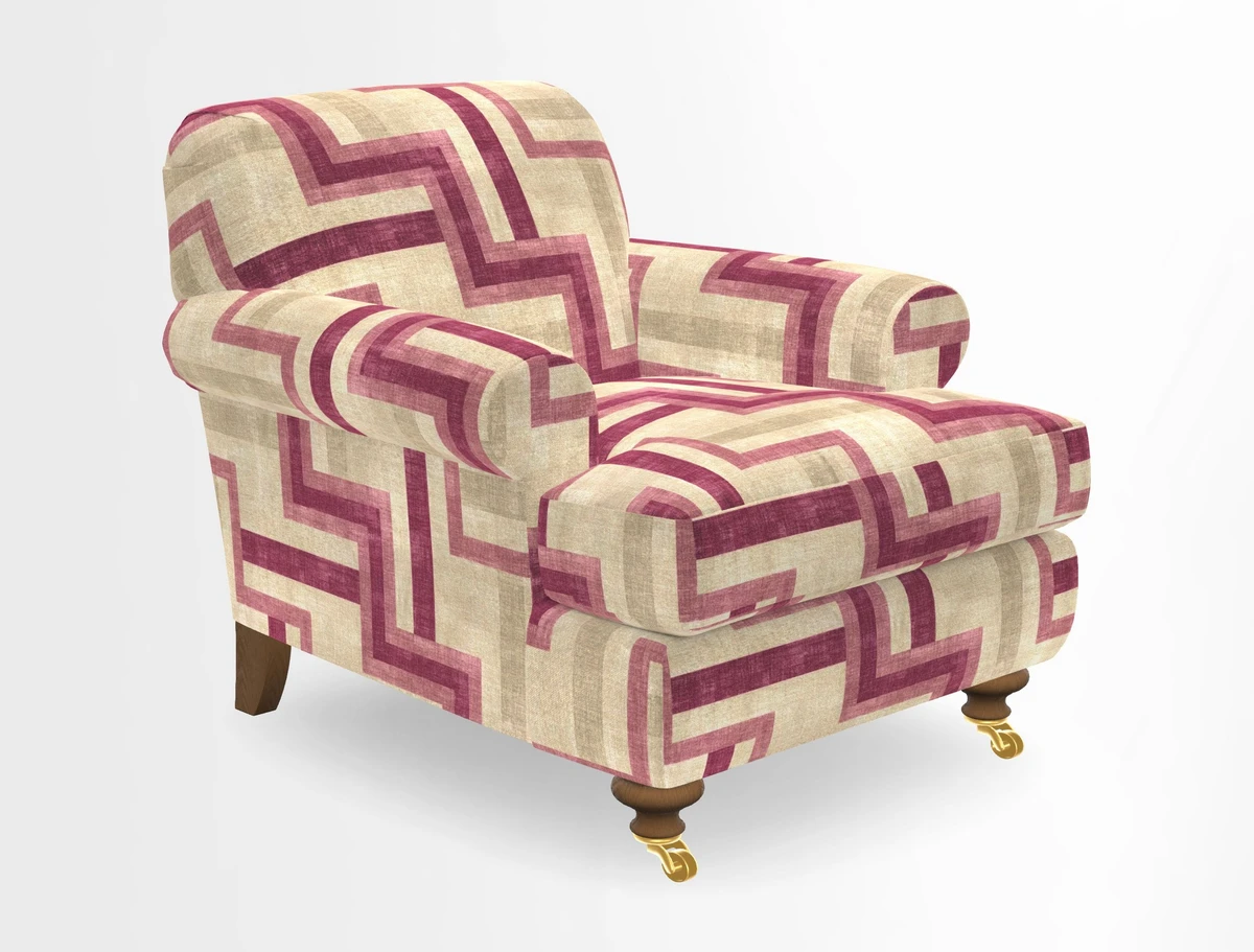 Hampton Chair in Two Tone Plain Biscuit