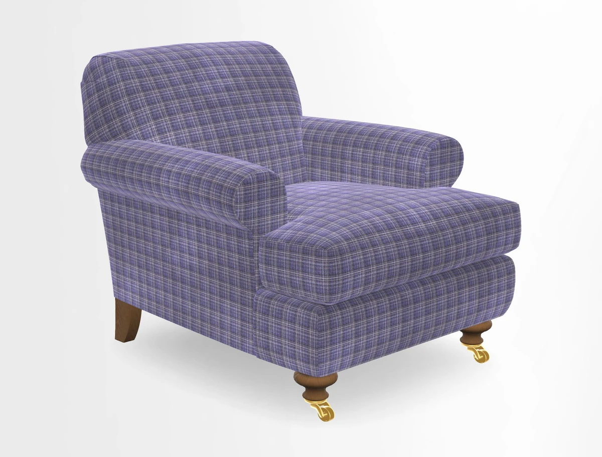 Hampton Chair in Two Tone Plain Biscuit