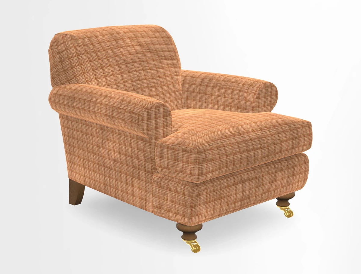 Hampton Chair in Two Tone Plain Biscuit