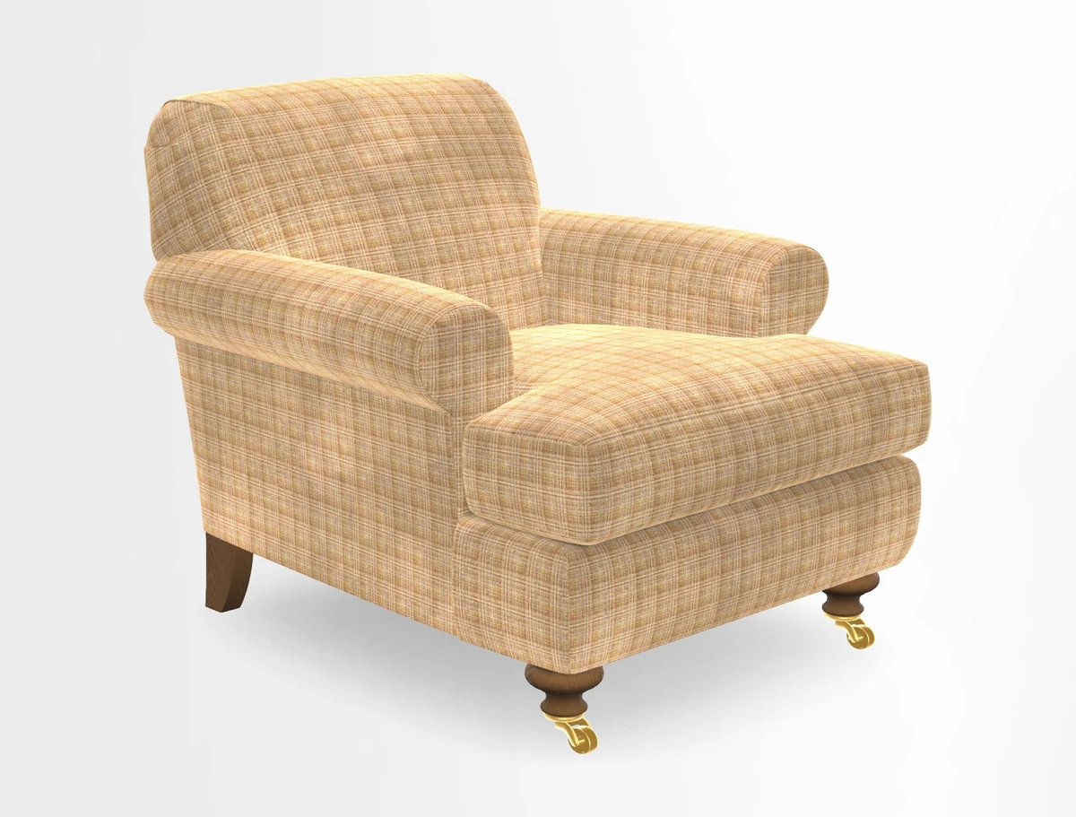 Hampton Chair in Two Tone Plain Biscuit