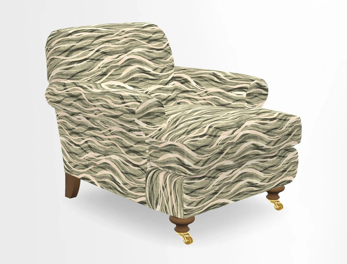 Hampton Chair in Two Tone Plain Biscuit