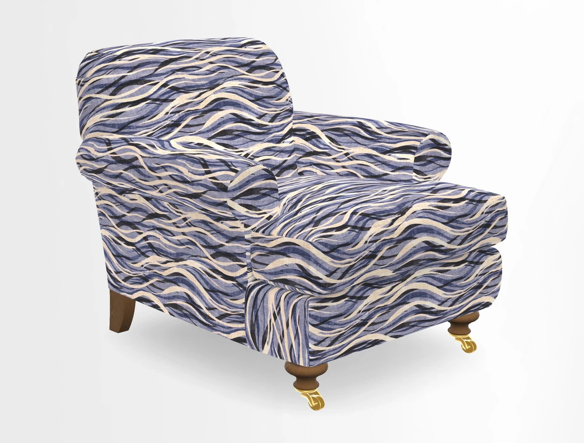 Hampton Chair in Two Tone Plain Biscuit
