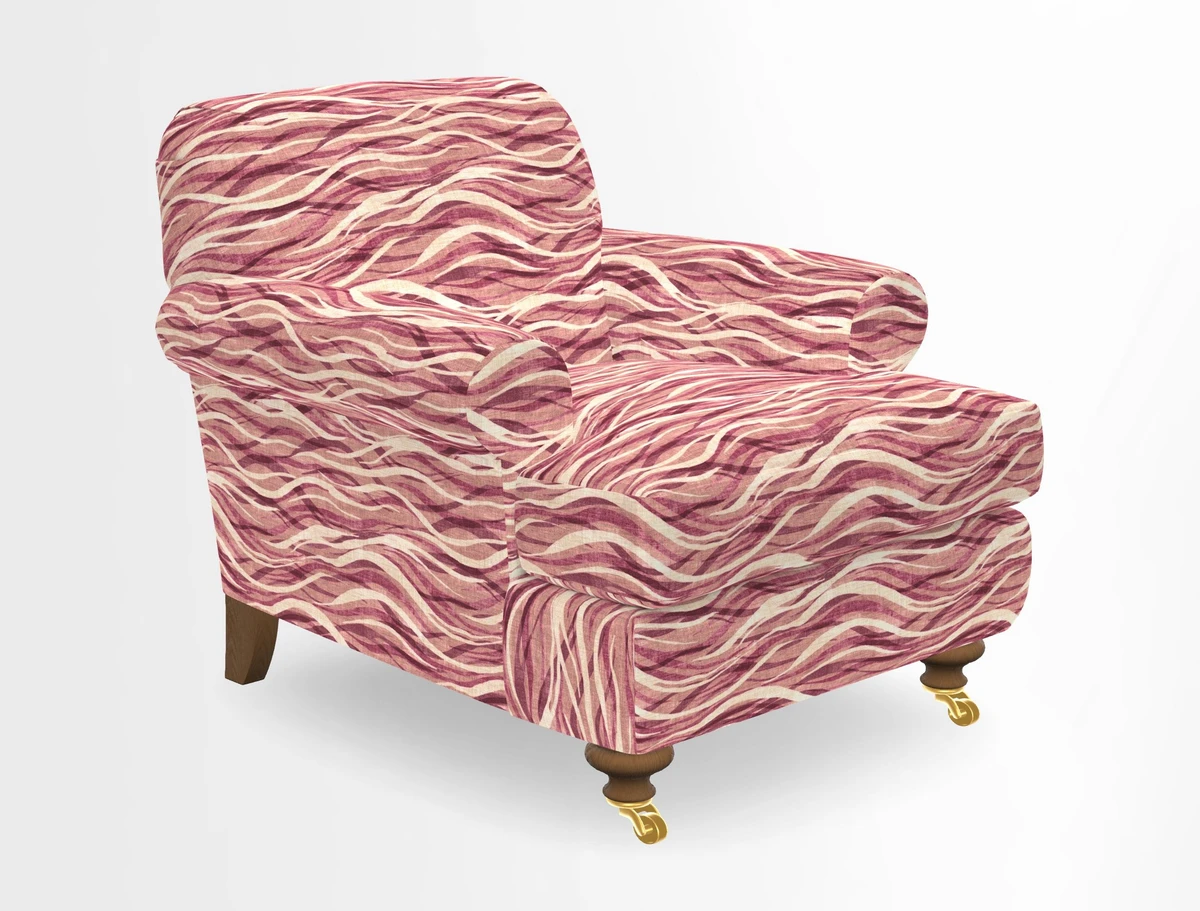 Hampton Chair in Two Tone Plain Biscuit
