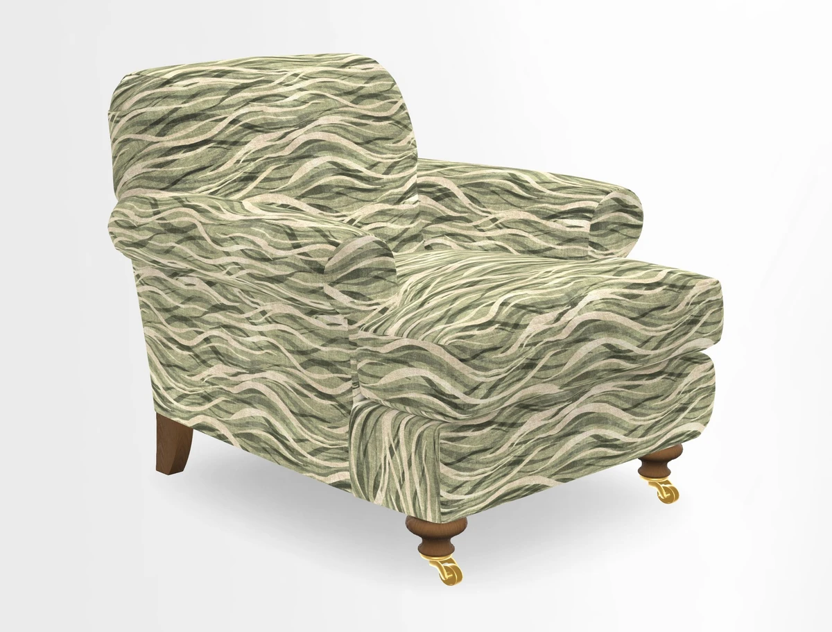 Hampton Chair in Two Tone Plain Biscuit