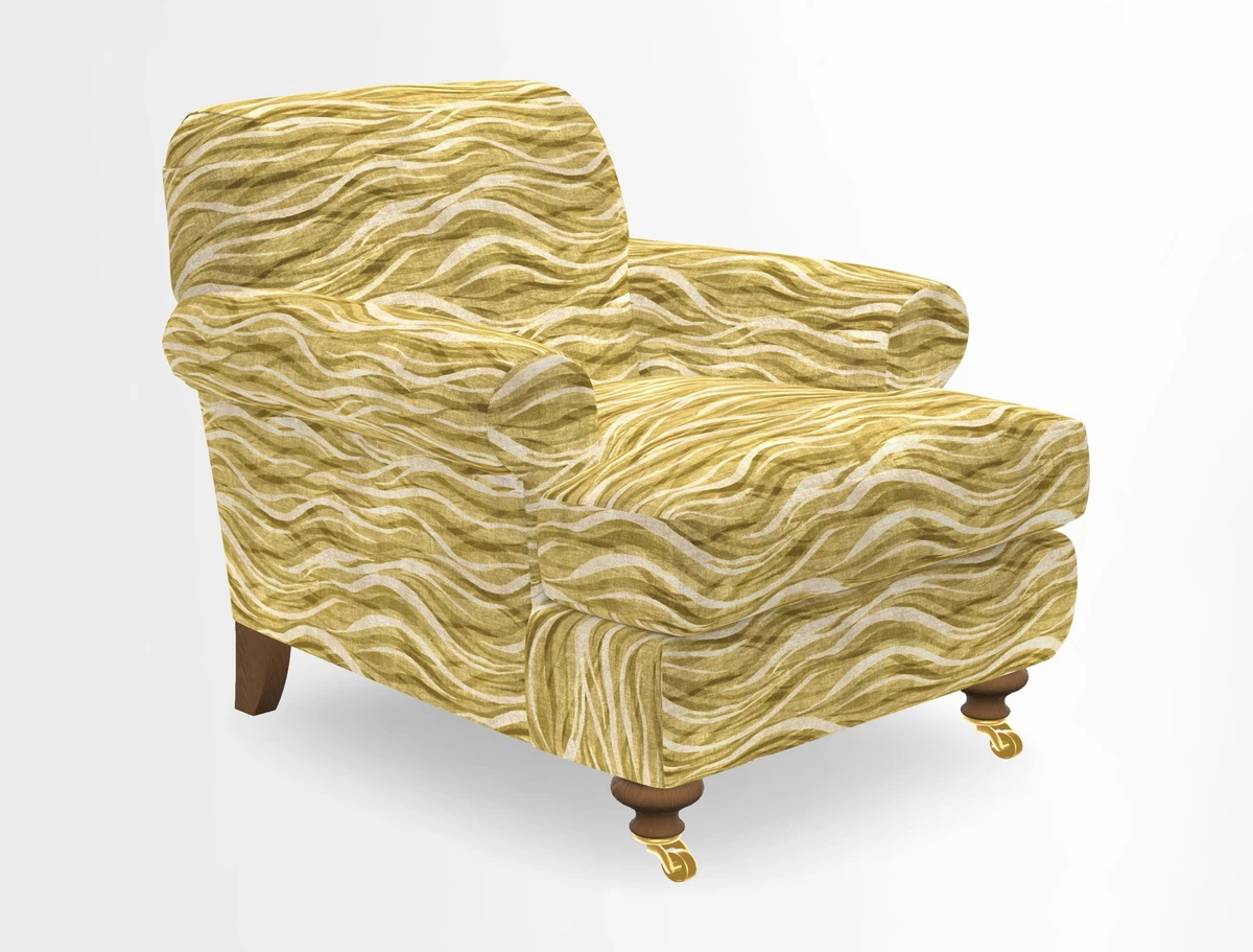 Hampton Chair in Two Tone Plain Biscuit