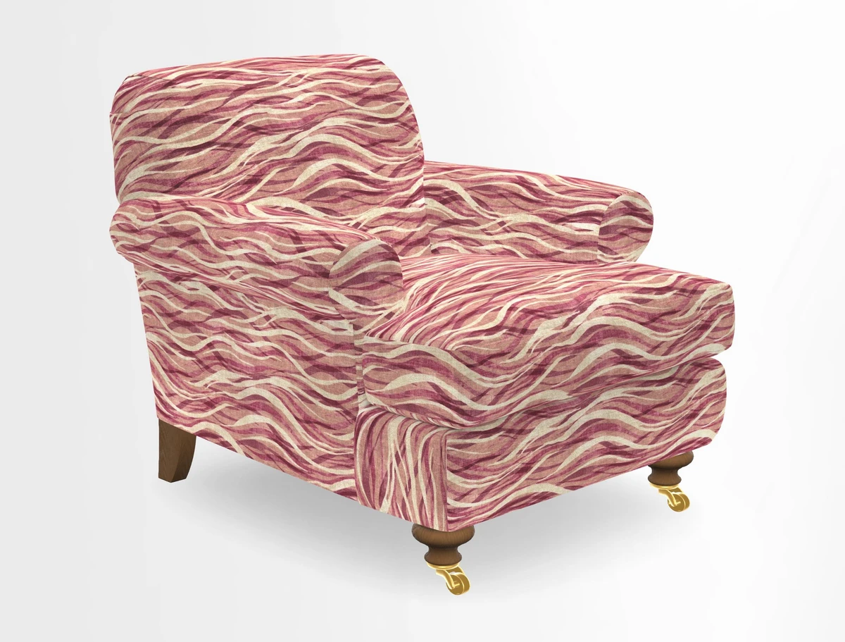 Hampton Chair in Two Tone Plain Biscuit