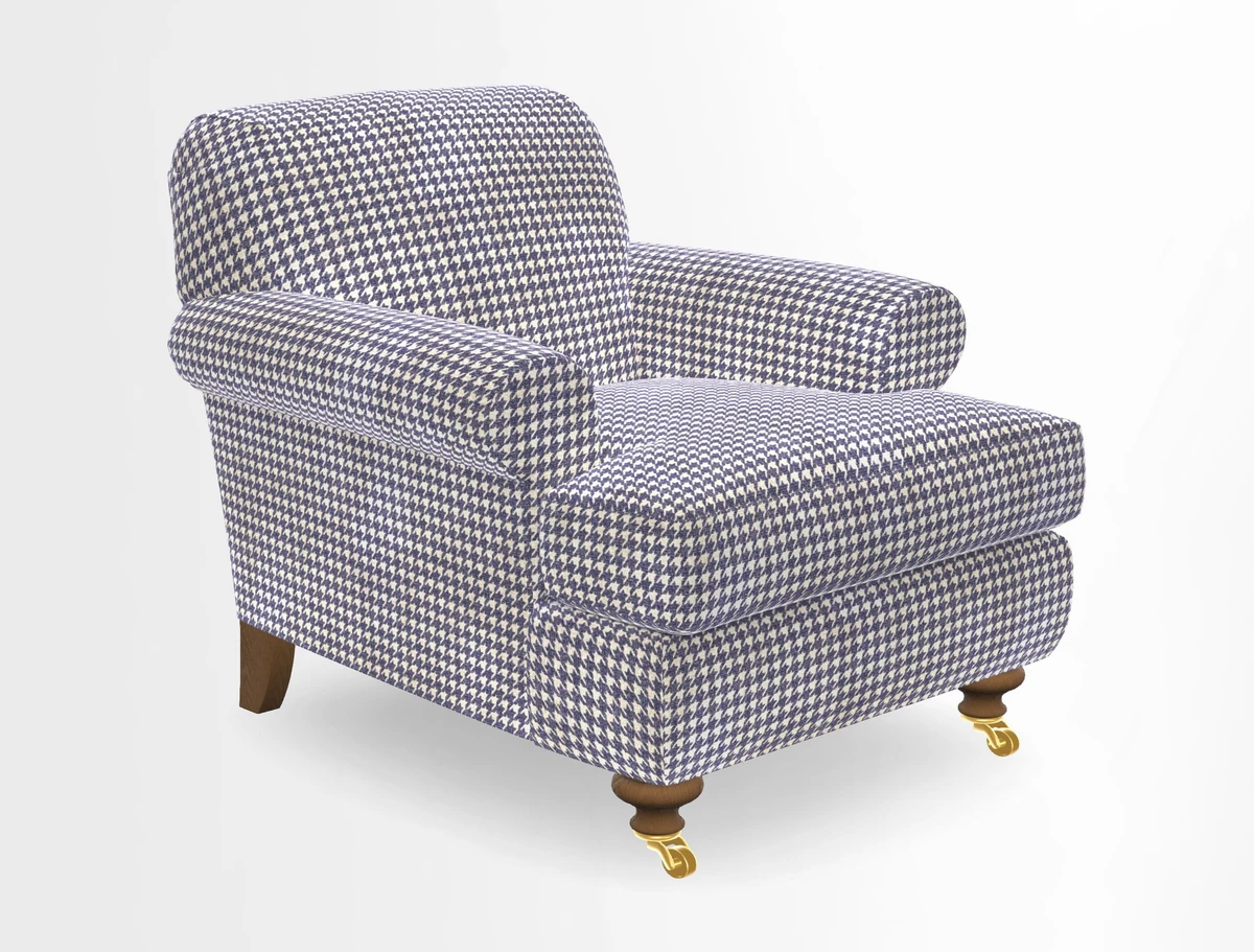 Hampton Chair in Two Tone Plain Biscuit