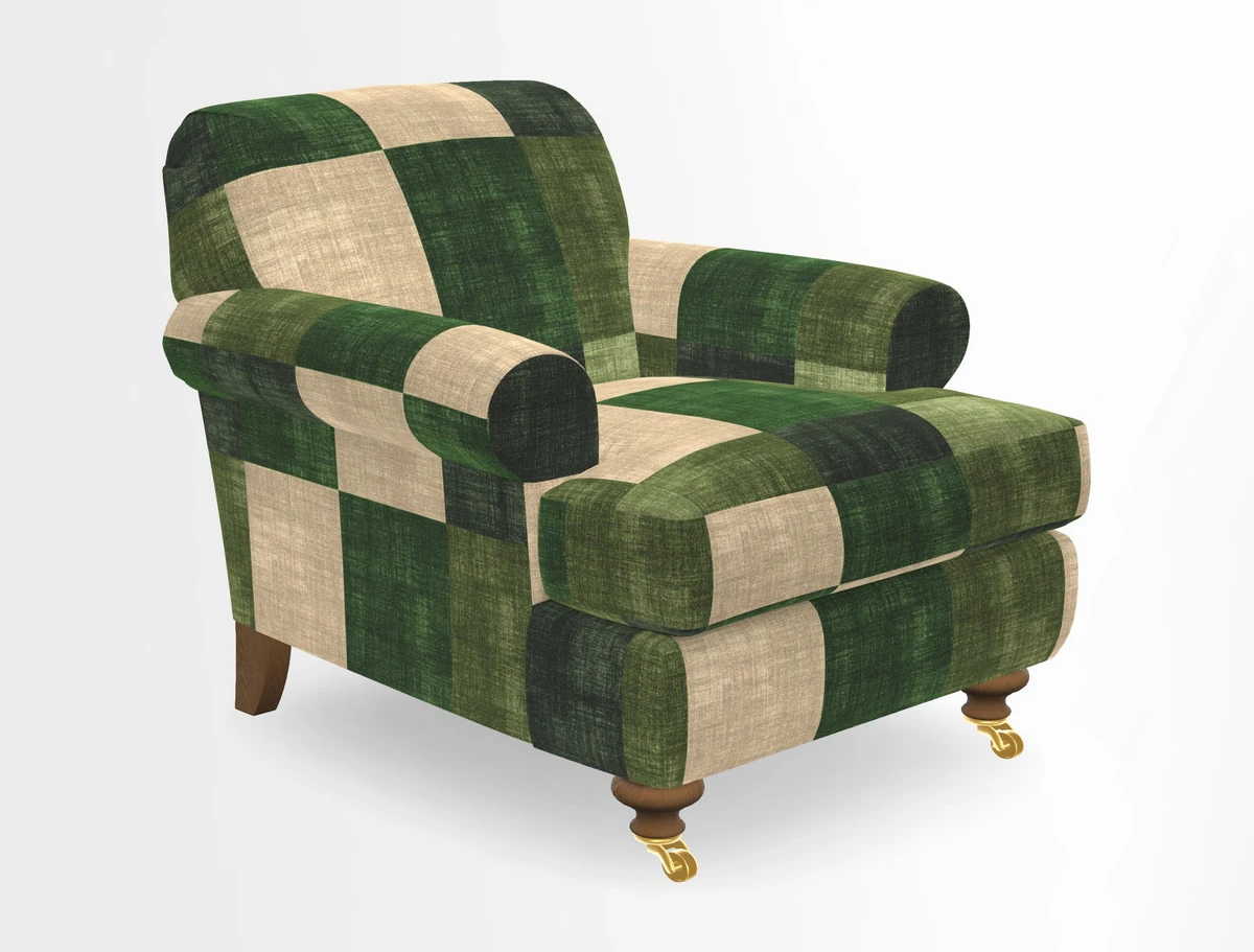 Hampton Chair in Two Tone Plain Biscuit