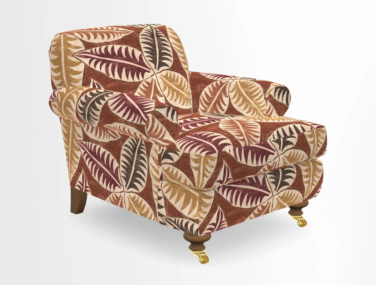 Hampton Chair in Two Tone Plain Biscuit