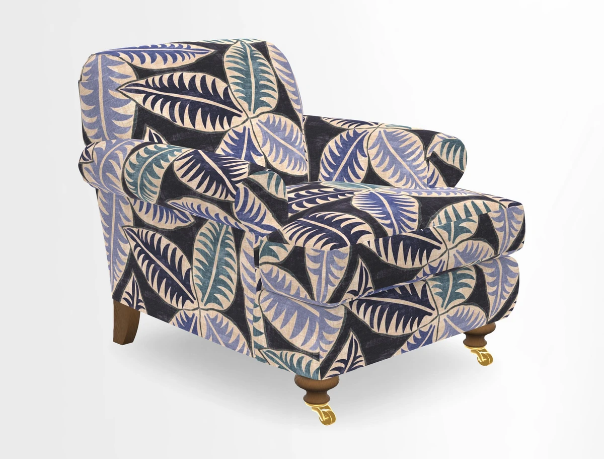Hampton Chair in Two Tone Plain Biscuit
