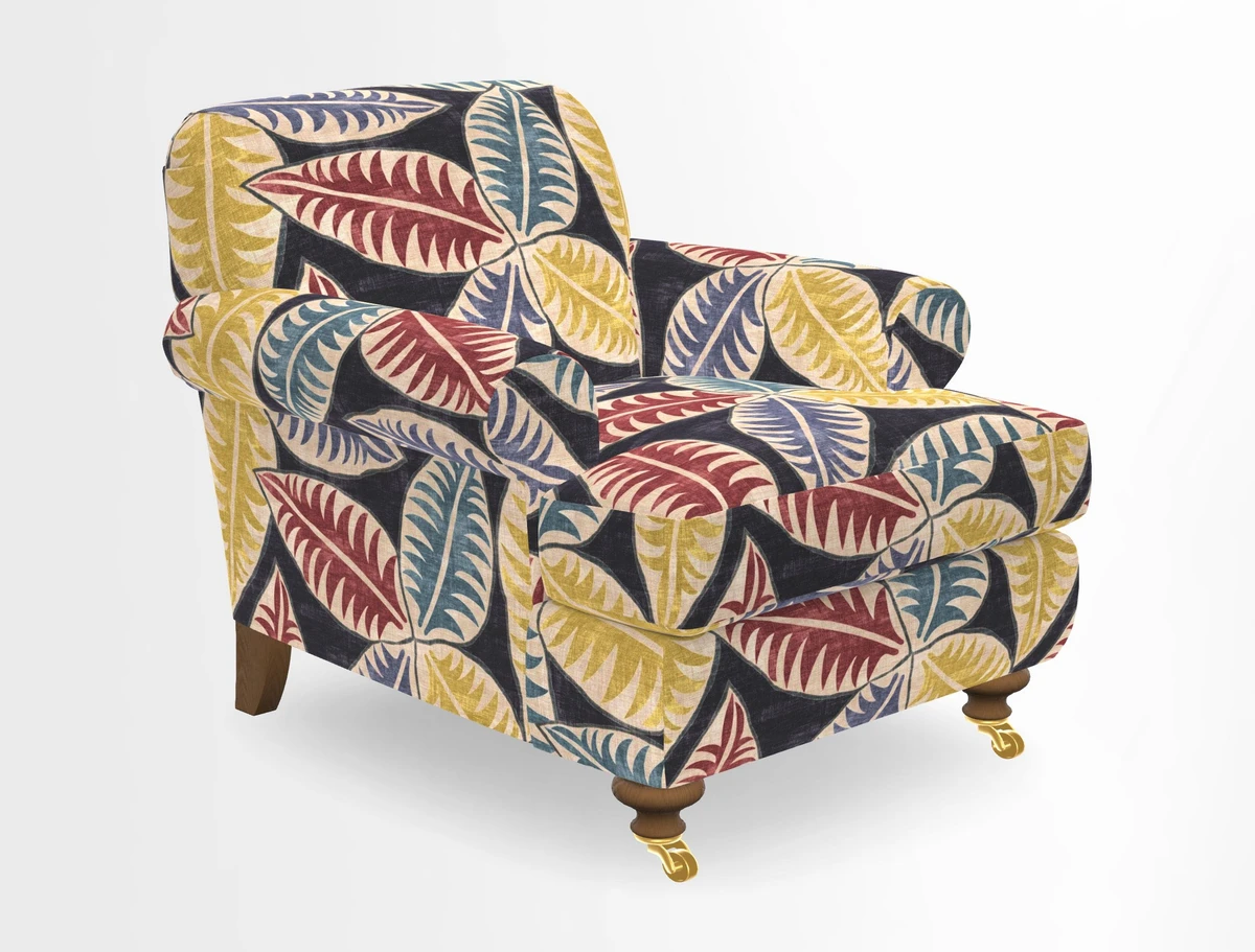 Hampton Chair in Two Tone Plain Biscuit
