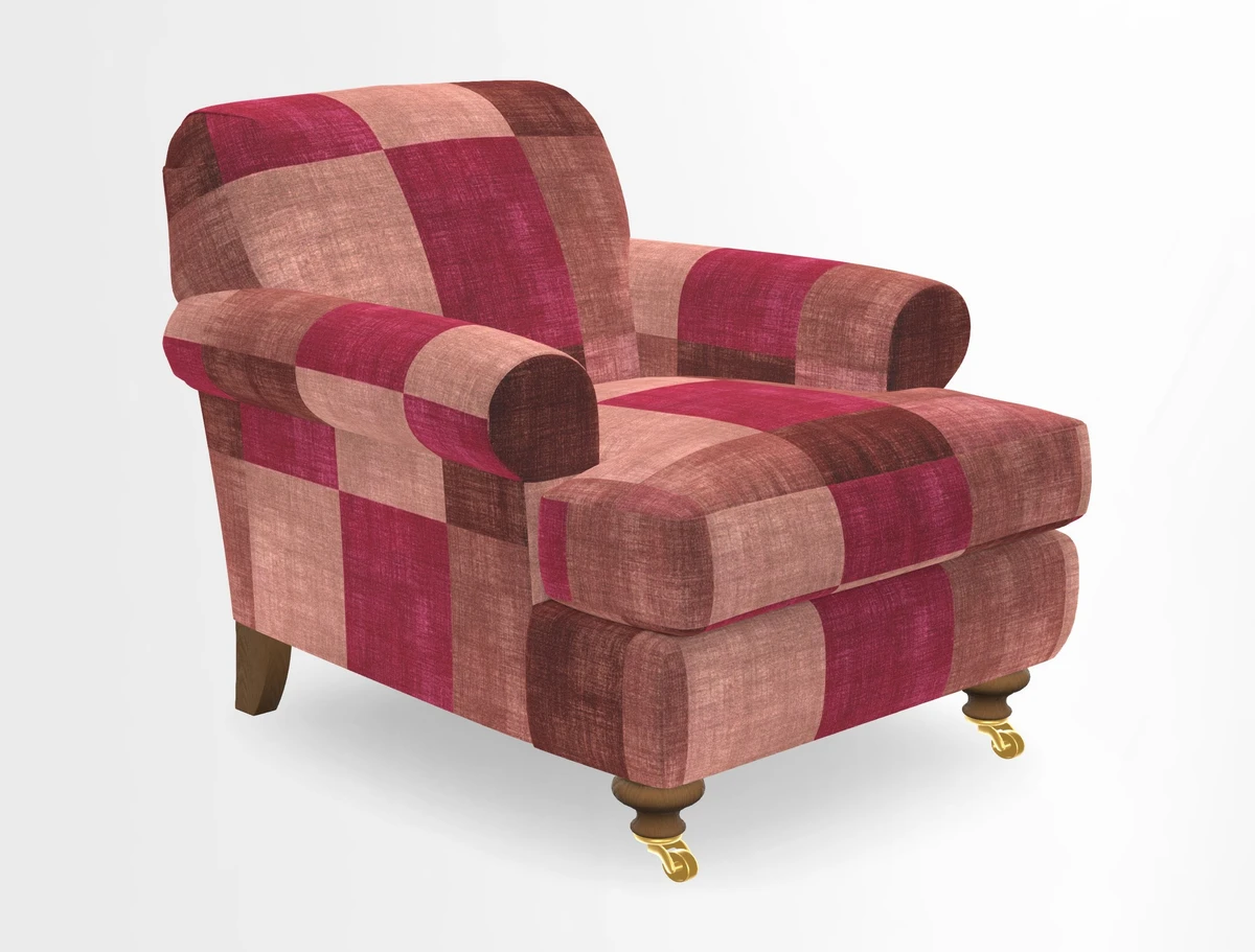 Hampton Chair in Two Tone Plain Biscuit
