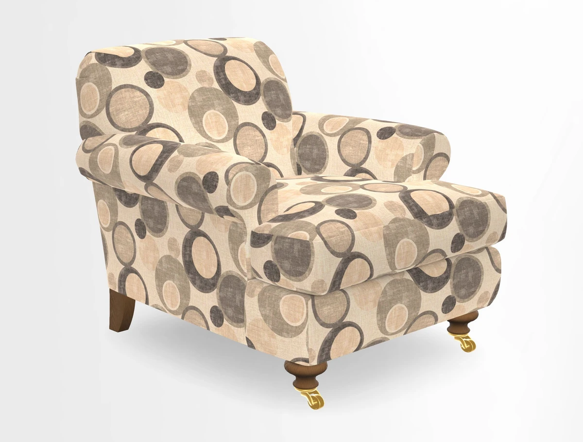 Hampton Chair in Two Tone Plain Biscuit