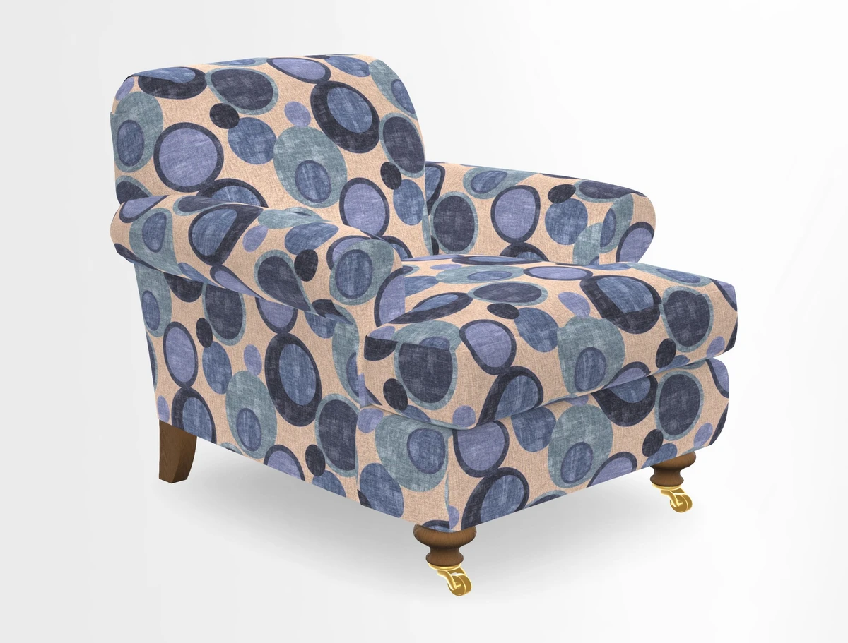 Hampton Chair in Two Tone Plain Biscuit