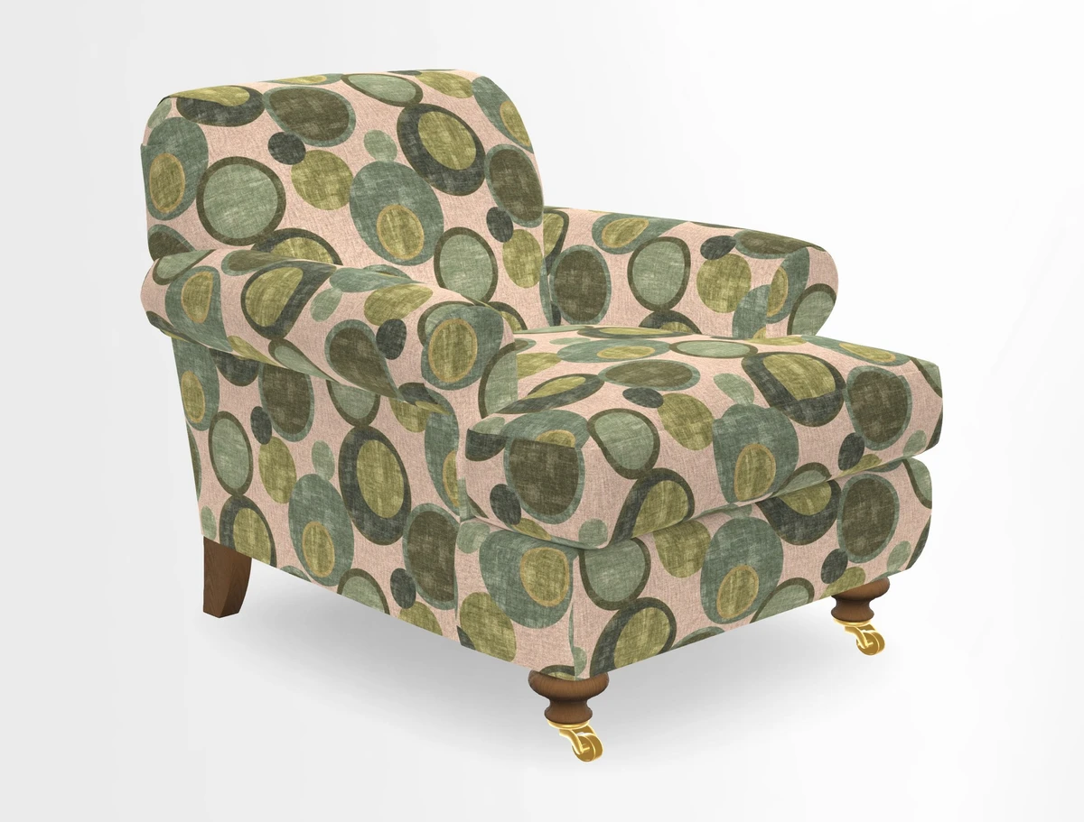 Hampton Chair in Two Tone Plain Biscuit