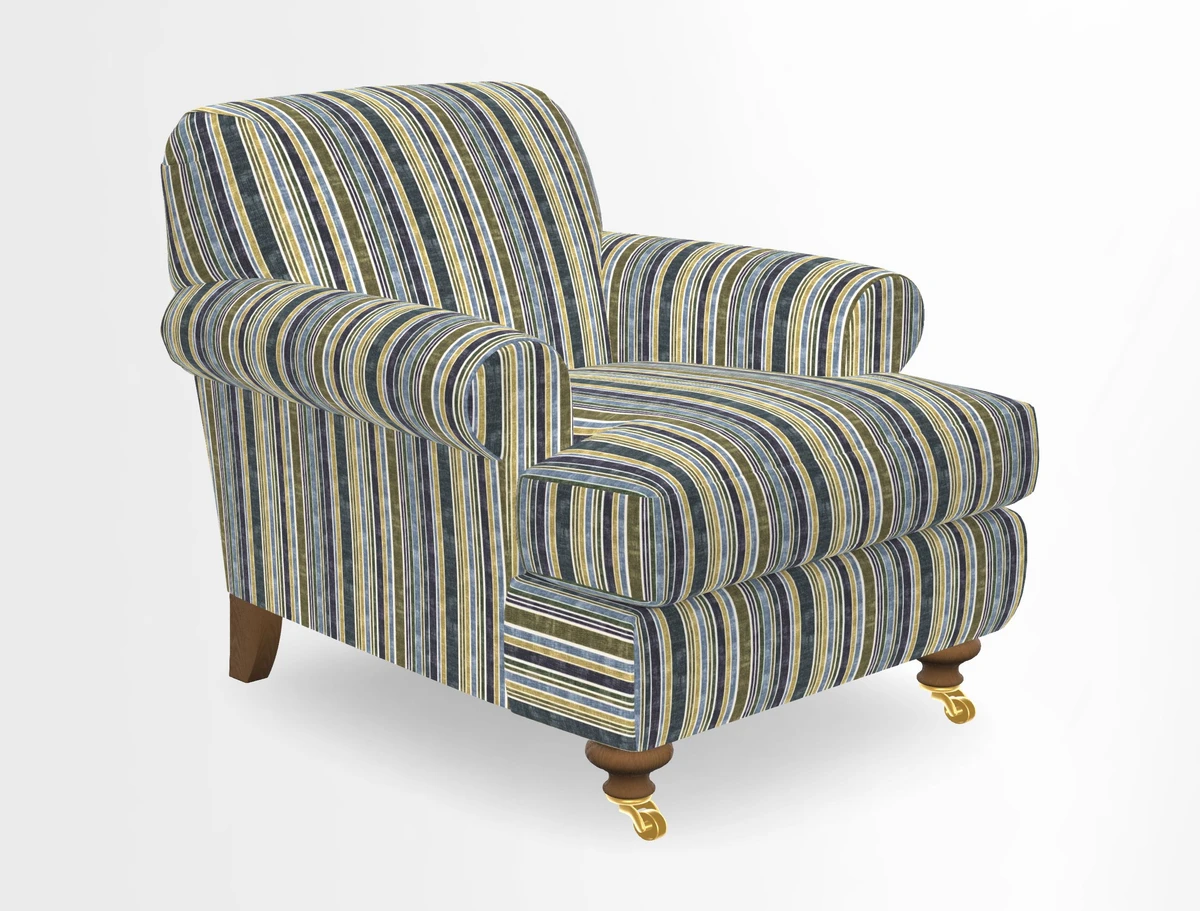 Hampton Chair in Two Tone Plain Biscuit