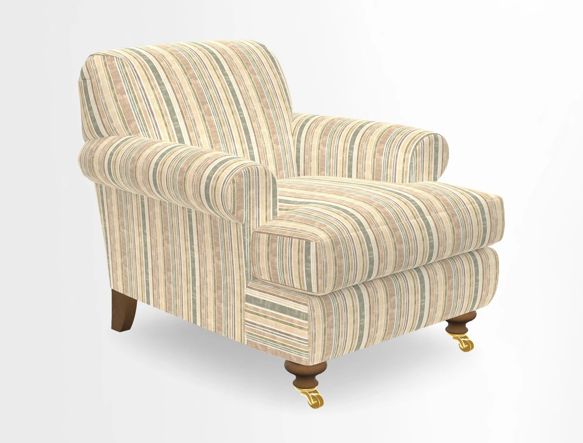 Hampton Chair in Two Tone Plain Biscuit