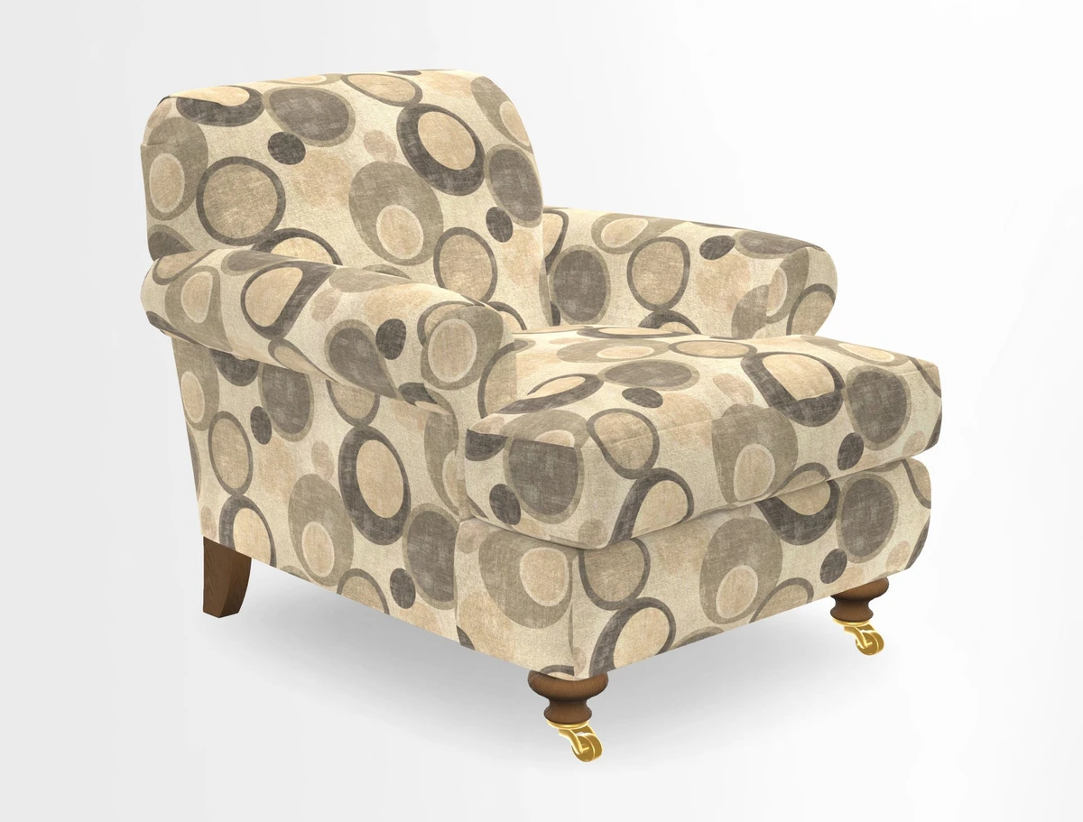 Hampton Chair in Two Tone Plain Biscuit