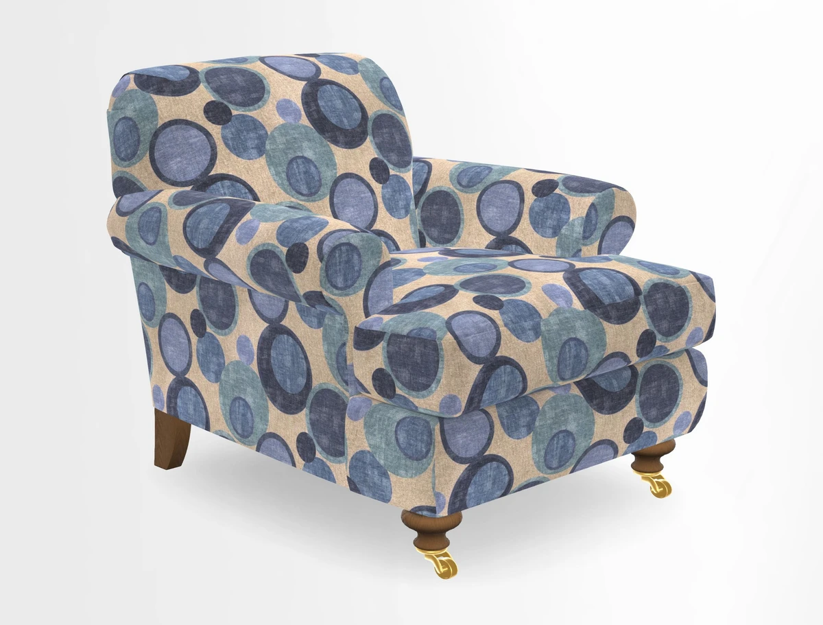 Hampton Chair in Two Tone Plain Biscuit