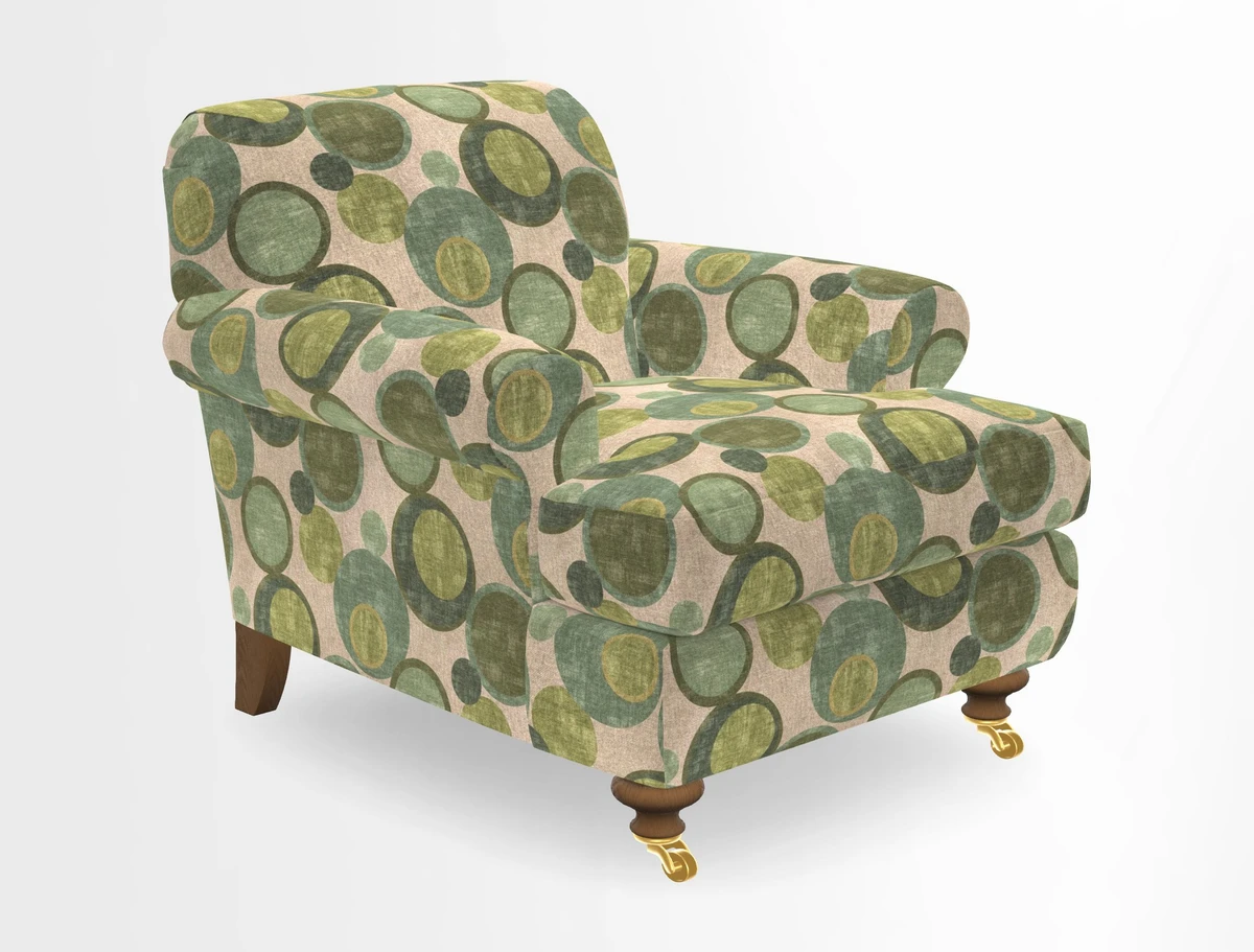 Hampton Chair in Two Tone Plain Biscuit