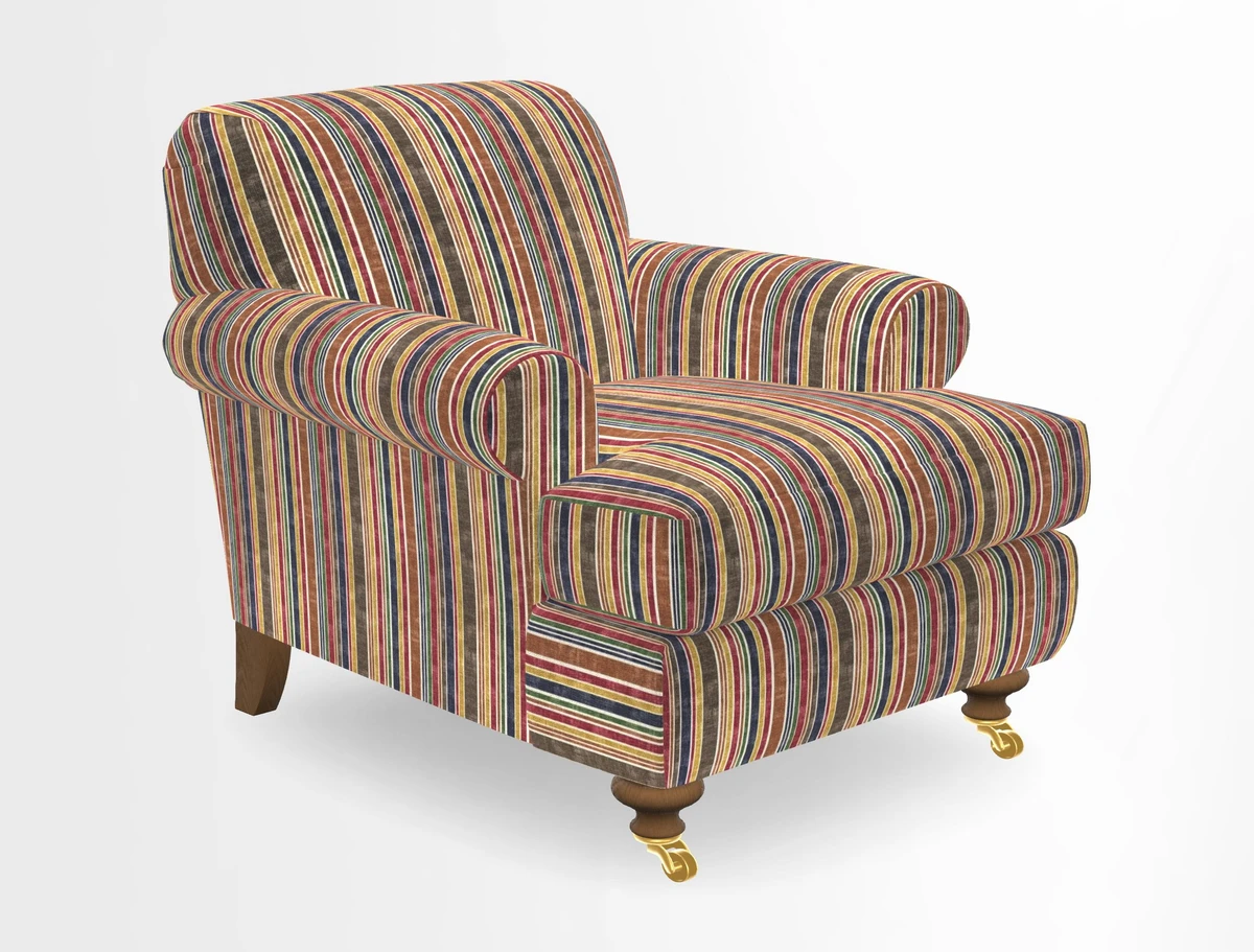 Hampton Chair in Two Tone Plain Biscuit