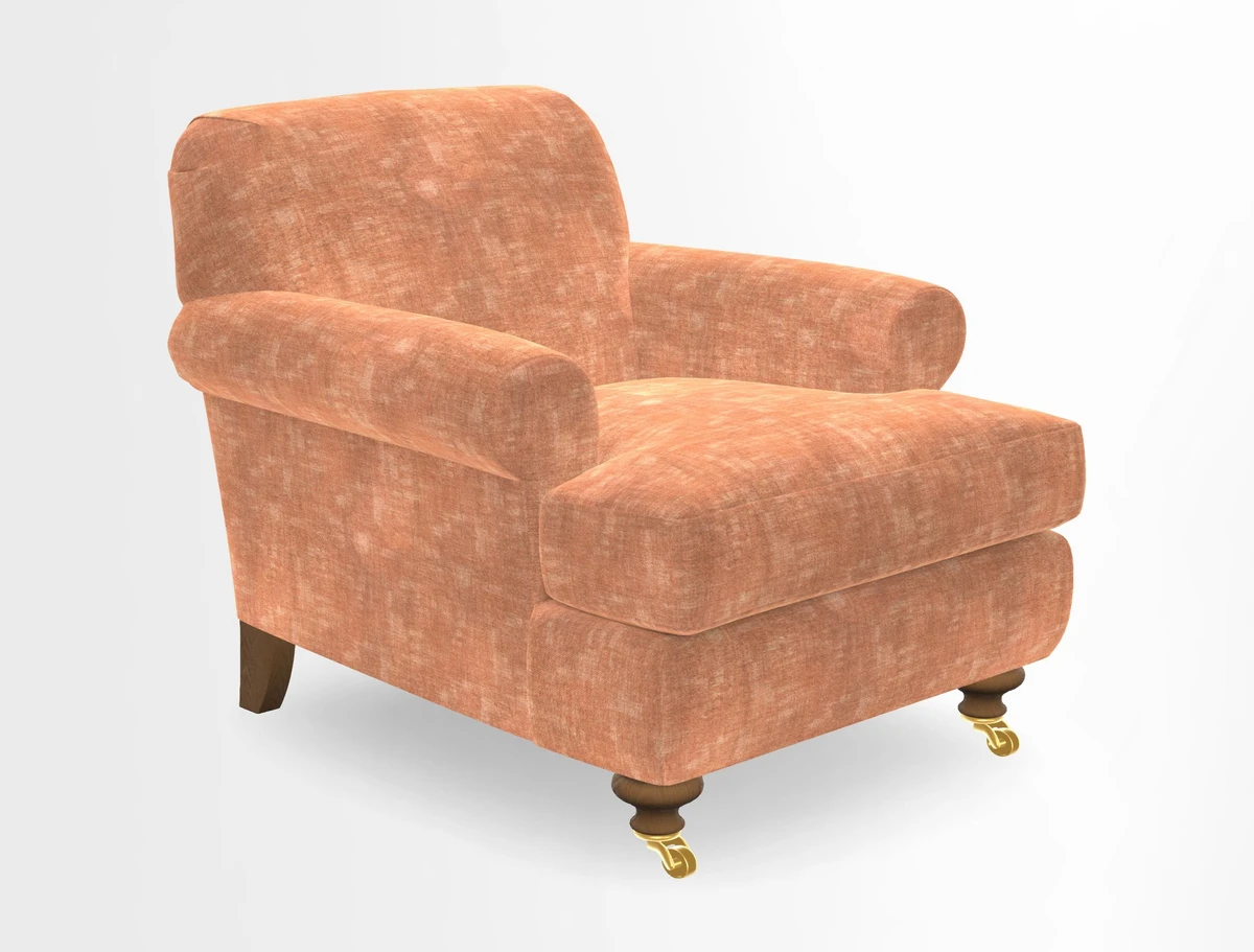 Hampton Chair in Two Tone Plain Biscuit