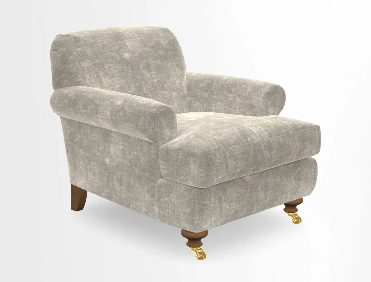 Hampton Chair in Two Tone Plain Biscuit