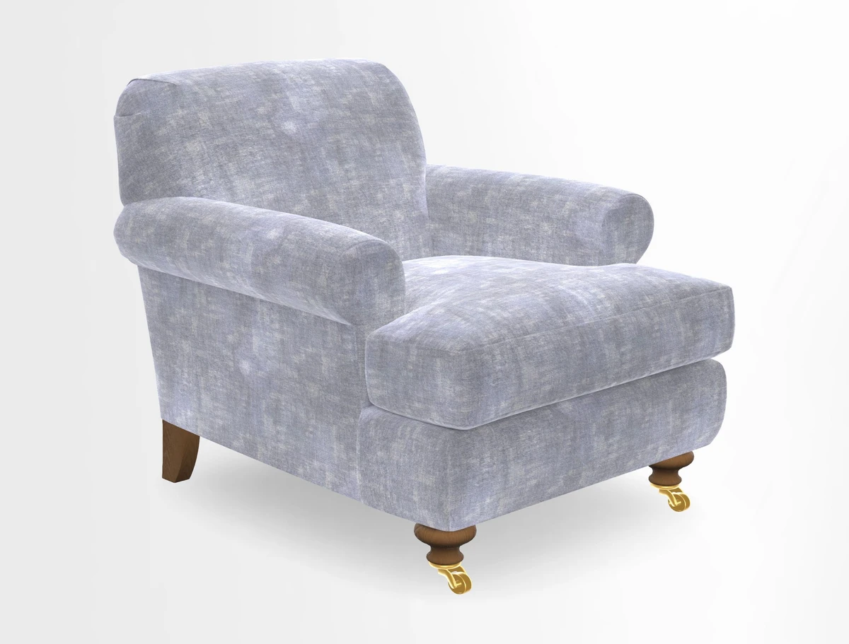 Hampton Chair in Two Tone Plain Biscuit