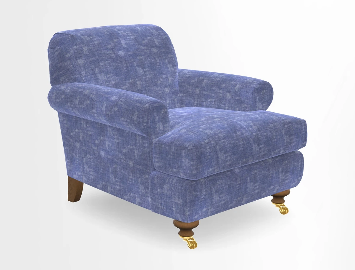 Hampton Chair in Two Tone Plain Biscuit