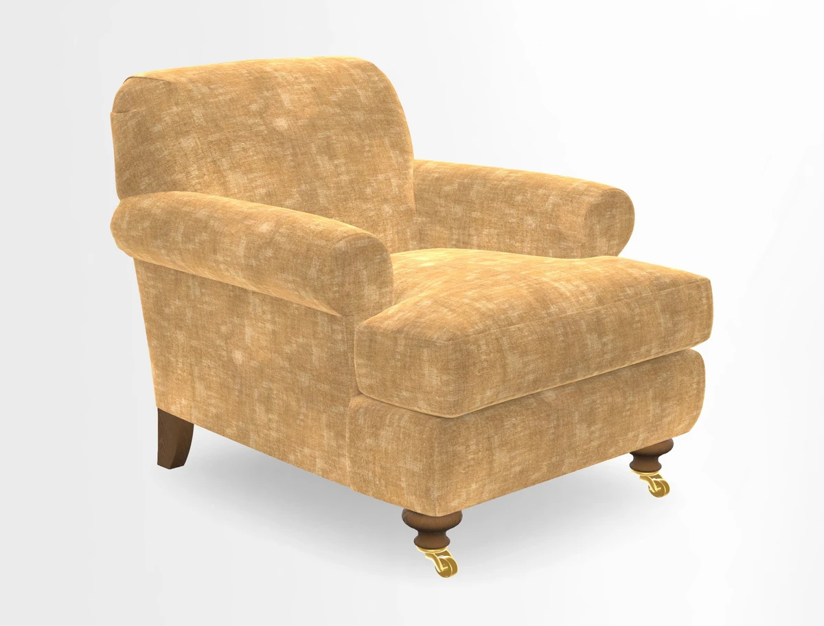 Hampton Chair in Two Tone Plain Biscuit