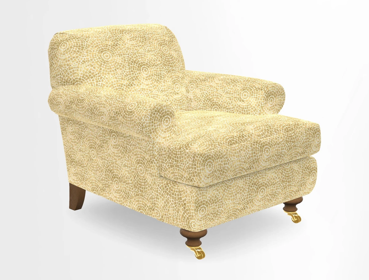 Hampton Chair in Two Tone Plain Biscuit