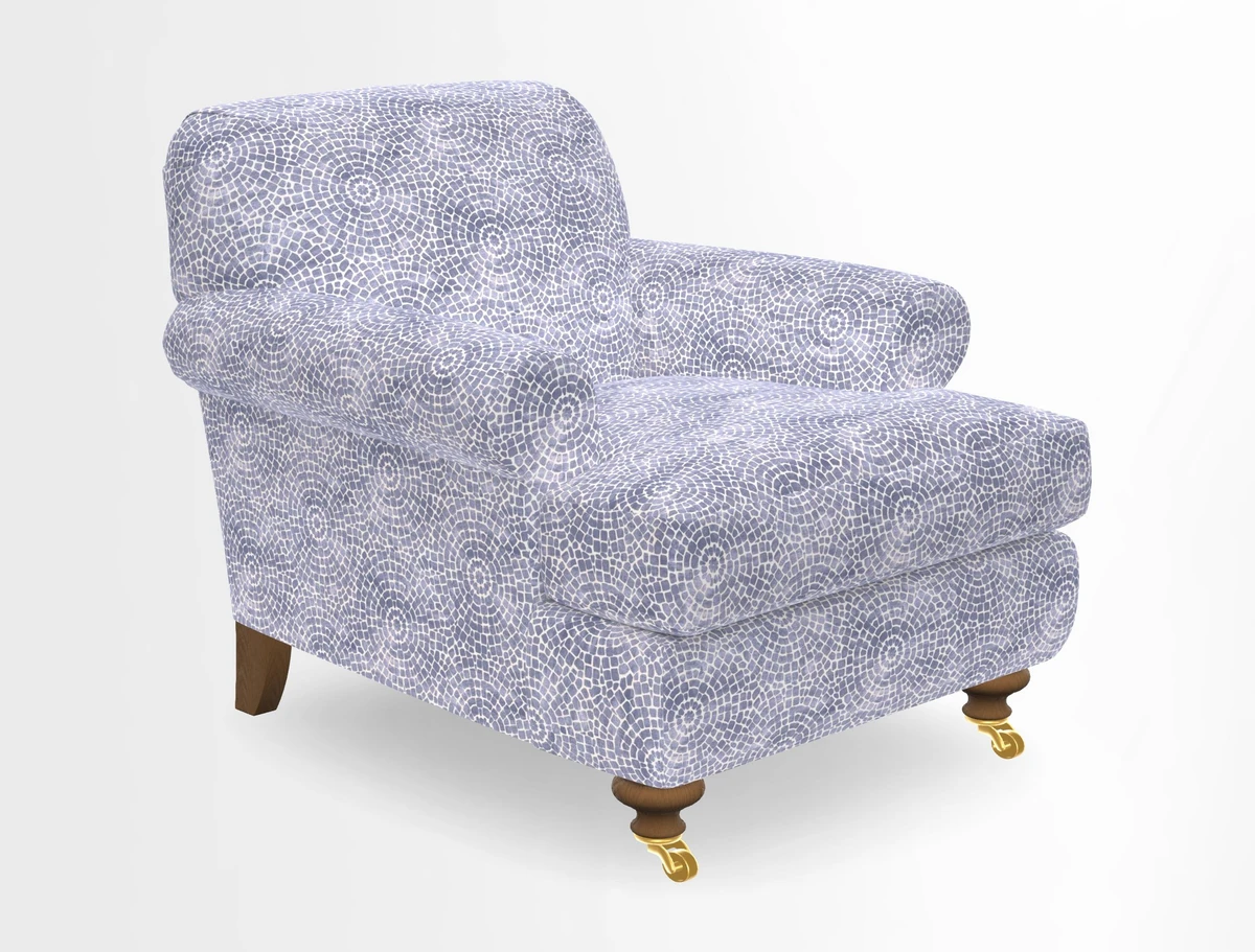 Hampton Chair in Two Tone Plain Biscuit