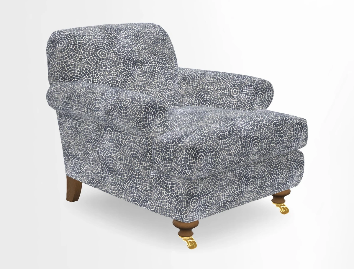 Hampton Chair in Two Tone Plain Biscuit