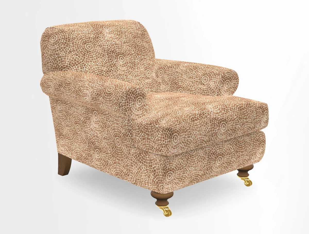 Hampton Chair in Two Tone Plain Biscuit