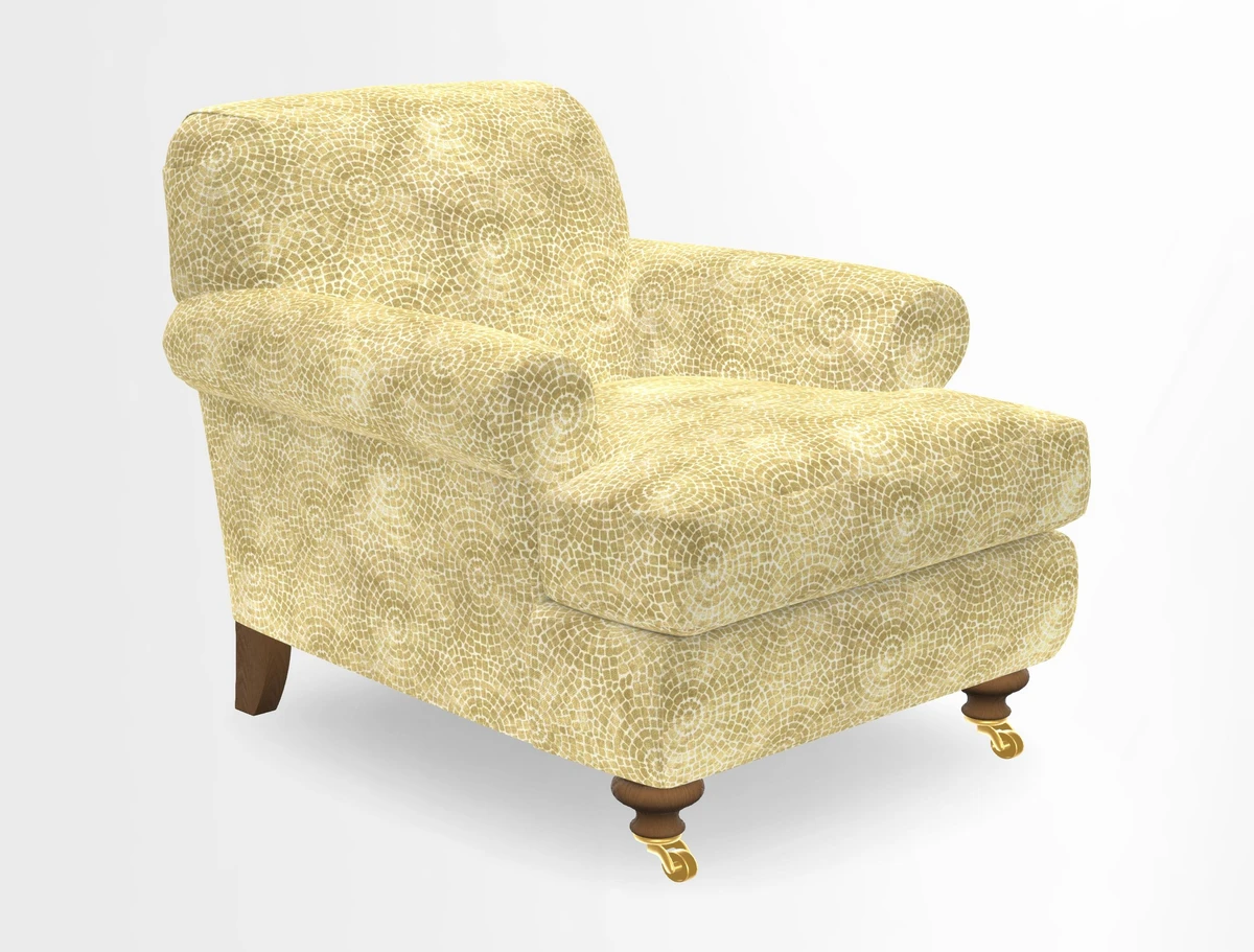 Hampton Chair in Two Tone Plain Biscuit