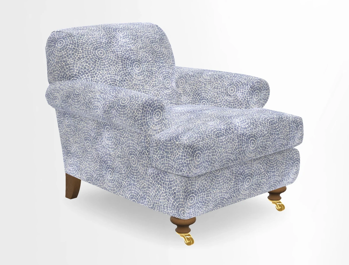 Hampton Chair in Two Tone Plain Biscuit