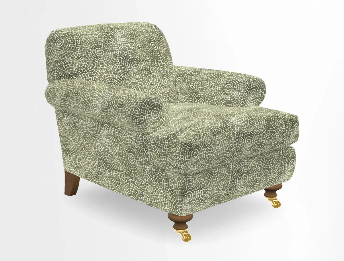 Hampton Chair in Two Tone Plain Biscuit