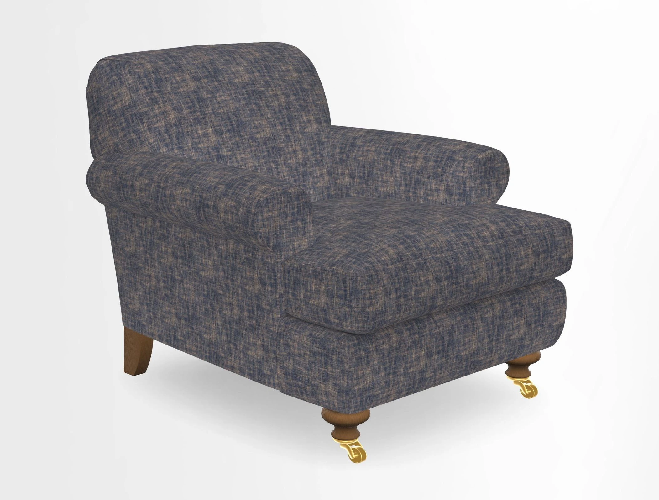 Hampton Chair in Two Tone Plain Biscuit