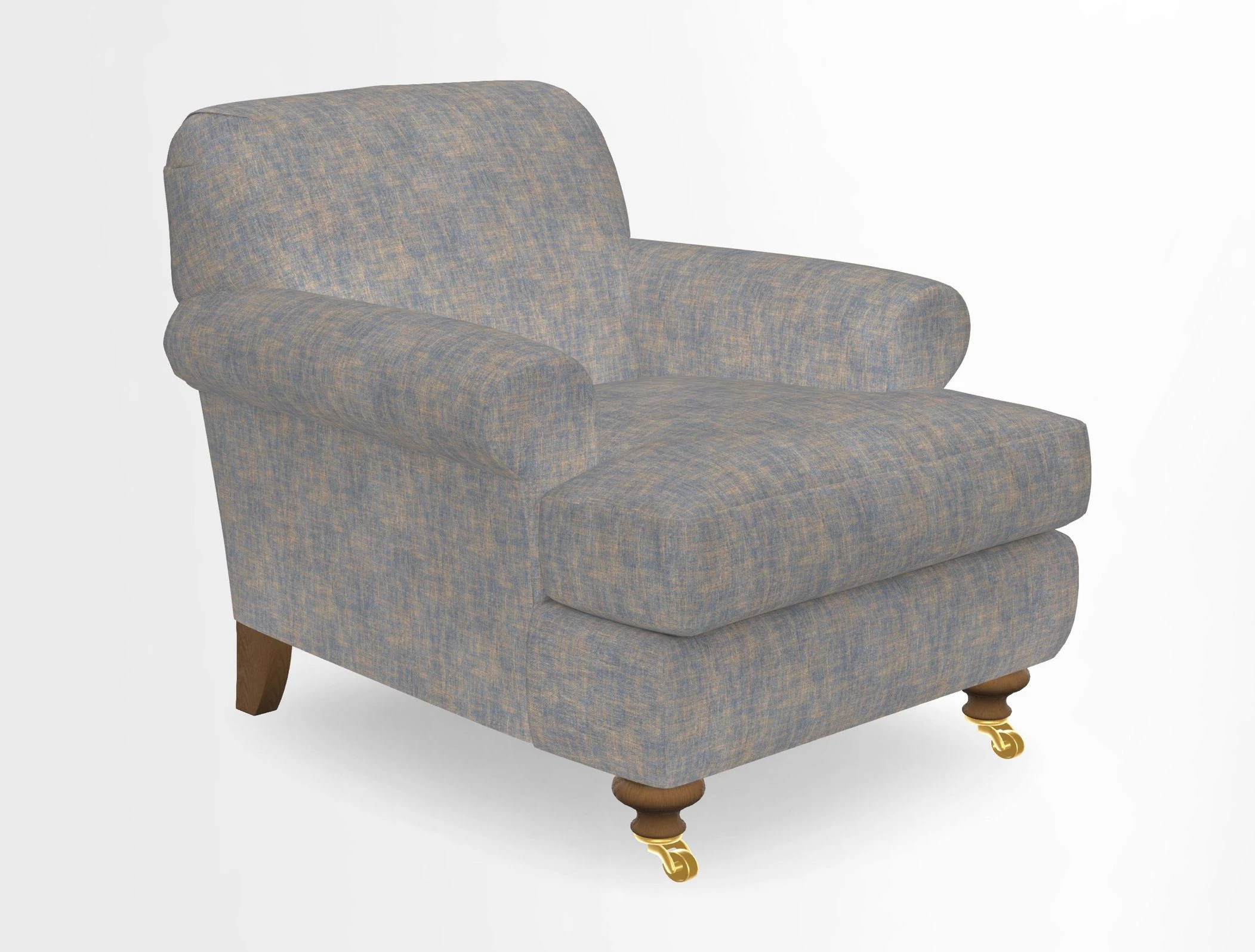 Hampton Chair in Two Tone Plain Biscuit